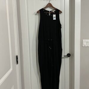 Michael Kors Black Jumpsuit NWT Size XL